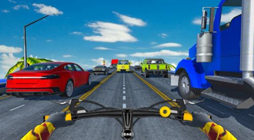 疯狂的交通自行车骑士3D安卓版