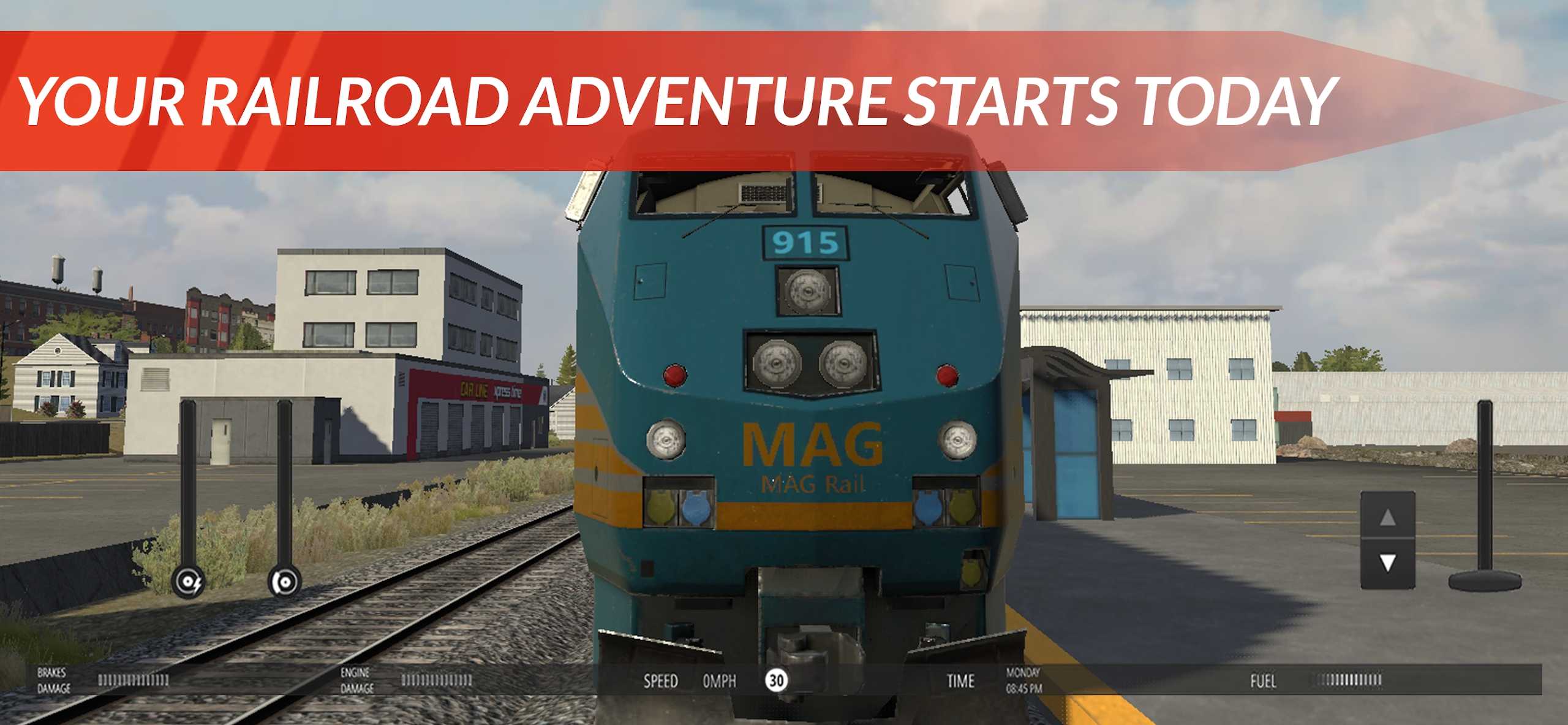 美国火车模拟器游戏2023版