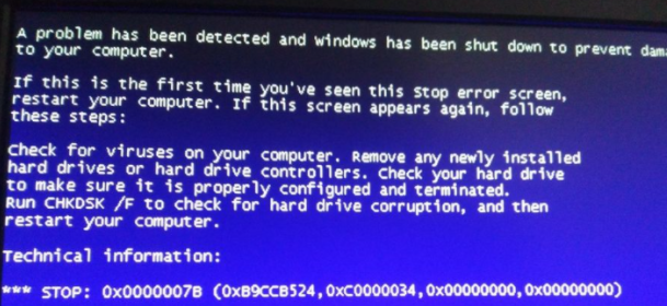 Windows7系统出现0x0000007B蓝屏怎么解决？Windows 7系统蓝屏解决方法